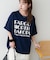 【Enlude】ヒビワレロゴヴィンテージライクTシャツ《ユニセックス》