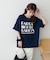 【Enlude】ヒビワレロゴヴィンテージライクTシャツ《ユニセックス》