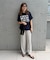 【Enlude】ビワレロゴヴィンテージライクTシャツ《ユニセックス》