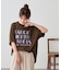 【Enlude】ビワレロゴヴィンテージライクTシャツ《ユニセックス》