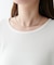 リブ裾バルーン5分袖プルオーバー
