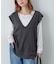 【Noka】深Vニットベスト