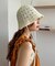 レース編みコードハット
