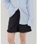 【umm.】花柄刺繍ショートパンツ