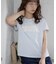 【umm.】レースロゴ半袖Tシャツ