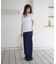 【umm.】レースロゴ半袖Tシャツ