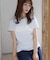 【umm.】レースロゴ半袖Tシャツ