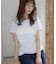 【umm.】レースロゴ半袖Tシャツ