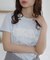【umm.】レースロゴ半袖Tシャツ