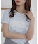 【umm.】レースロゴ半袖Tシャツ