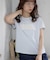 【umm.】レースロゴ半袖Tシャツ