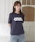 【umm.】レースロゴ半袖Tシャツ