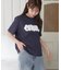 【umm.】レースロゴ半袖Tシャツ