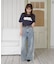 【umm.】レースロゴ半袖Tシャツ