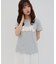 【umm.】レースロゴ半袖Tシャツ
