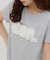 【umm.】レースロゴ半袖Tシャツ