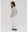 【umm.】レースロゴ半袖Tシャツ
