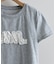【umm.】レースロゴ半袖Tシャツ