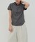 【umm.】マルチボーダーフードTシャツ