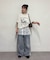 【Enlude】アソート縦長ナンバーロゴTシャツ《ユニセックス》
