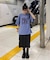 【Enlude】アソート縦長ナンバーロゴTシャツ《ユニセックス》
