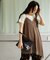 【Noka】ヴィンテージレースアシメキャミチュニック