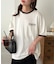 【Enlude】ワンポイントリンガーTシャツ《ユニセックス》