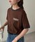【Enlude】ワンポイントリンガーTシャツ《ユニセックス》