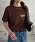 【Enlude】ワンポイントリンガーTシャツ《ユニセックス》