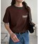 【Enlude】ワンポイントリンガーTシャツ《ユニセックス》