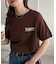 【Enlude】ワンポイントリンガーTシャツ《ユニセックス》