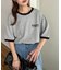 【Enlude】ワンポイントリンガーTシャツ《ユニセックス》