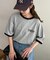 【Enlude】ワンポイントリンガーTシャツ《ユニセックス》