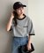 【Enlude】ワンポイントリンガーTシャツ《ユニセックス》