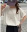 【Enlude】同色刺繍カレッジロゴTシャツ《ユニセックス》