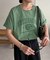 【Enlude】同色刺繍カレッジロゴTシャツ《ユニセックス》