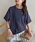 【Enlude】同色刺繍カレッジロゴTシャツ《ユニセックス》