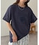 【Enlude】同色刺繍カレッジロゴTシャツ《ユニセックス》