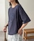 【Enlude】同色刺繍カレッジロゴTシャツ《ユニセックス》