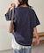 【Enlude】同色刺繍カレッジロゴTシャツ《ユニセックス》
