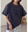 【Enlude】同色刺繍カレッジロゴTシャツ《ユニセックス》