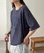 【Enlude】同色刺繍カレッジロゴTシャツ《ユニセックス》