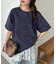 【Enlude】同色刺繍カレッジロゴTシャツ《ユニセックス》