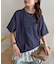 【Enlude】同色刺繍カレッジロゴTシャツ《ユニセックス》