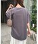 【Enlude】同色刺繍カレッジロゴTシャツ《ユニセックス》