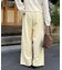 ライトオンス裏毛センタープレスワイドパンツ