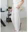 ライトオンス裏毛センタープレスワイドパンツ