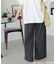 ライトオンス裏毛センタープレスワイドパンツ