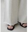 ライトオンス裏毛センタープレスワイドパンツ