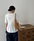 シャーリングロゴTシャツ